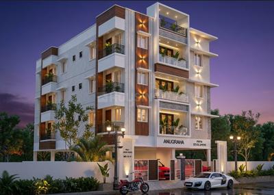 Image of 1256 Sq.ft 2 BHK Apartment / Flat for sale in Kundrathur, Chennai for Rs. 5250000