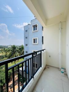Balcony Image of 1250 Sq.ft 2.5 BHK Apartment / Flat for rent in J V Paradise, Choodasandra Bengaluru for Rs. 52000