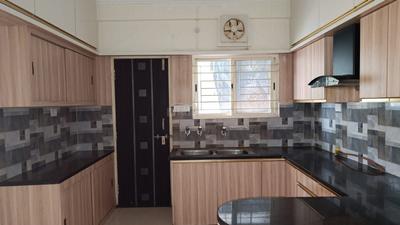 Kitchen Image of 1450 Sq.ft 3 BHK Apartment / Flat for rent in Badri Bhawani Shankar Abode, Ayodhya Bypass Bhopal for Rs. 16500