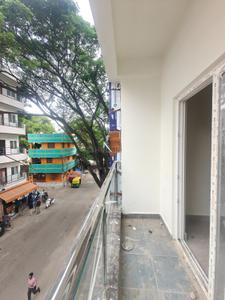 Balcony Image of 1100 Sq.ft 2 BHK Apartment / Flat for rent in HBR Layout Bengaluru for Rs. 42000