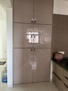 Kitchen Image of 861 Sq.ft 3 BHK Apartment / Flat for rent in Dev Parijat, Vaishno Devi Circle Ahmedabad for Rs. 24000