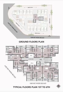 Image of 700 Sq.ft 1 BHK Apartment / Flat for sale in Gloria Greens, Airoli, Navi Mumbai for Rs. 8300000