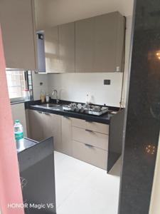 Kitchen Image of 950 Sq.ft 2 BHK Apartment / Flat for rent in Sheth Vasant Lawns, Thane West Thane for Rs. 45000