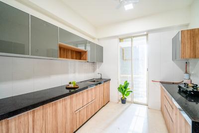 Kitchen Image of 1300 Sq.ft 3 BHK Apartment / Flat for sale in Ekta Tripolis, Goregaon West Mumbai for Rs. 42000000