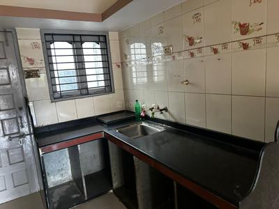 Kitchen Image of 900 Sq.ft 1 BHK Builder Floor for rent in Morabhagal Surat for Rs. 7500