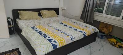 Bedroom Image of 1265 Sq.ft 3 BHK Duplex for rent in Pasari Indraprastha Apartment, Kaikhali Kolkata for Rs. 30000