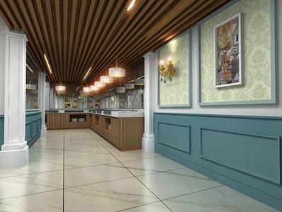 Kitchen Image of 1800 Sq.ft 3 BHK Apartment / Flat for sale in Utrathiya Zirakpur for Rs. 8500000