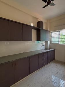 Kitchen Image of 1050 Sq.ft 2 BHK Builder Floor for rent in Scheme 78 Indore for Rs. 19000