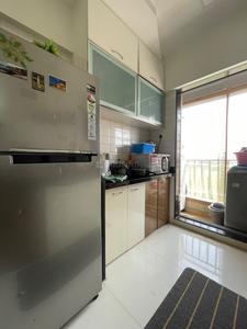 Kitchen Image of 680 Sq.ft 1 BHK Apartment / Flat for sale in Classic Residency, Vasai West Vasai for Rs. 5000000
