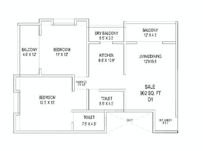 3 BHK Flat