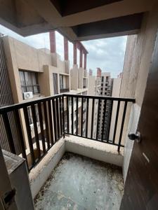 Balcony Image of 1100 Sq.ft 2 BHK Apartment / Flat for rent in Pacifica North Enclave Block A To K, Vaishno Devi Circle Ahmedabad for Rs. 21000