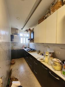 Kitchen Image of 850 Sq.ft 2 BHK Builder Floor for rent in Janakpuri New Delhi for Rs. 40000