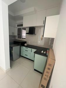 Kitchen Image of 852 Sq.ft 1.5 BHK Apartment / Flat for rent in Paradise At Brigade Cornerstone Utopia, Varthur Bengaluru for Rs. 42000