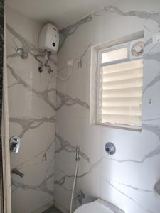Common Bathroom Image of 580 Sq.ft 1 BHK Apartment / Flat for rent in DSS Mahavir Kalpavruksha, Kasarvadavali Thane for Rs. 16353