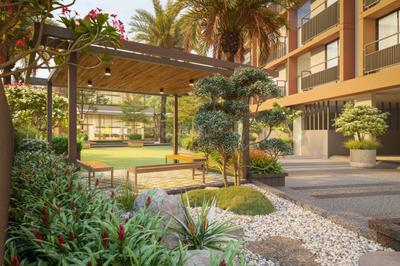 Image of 1000 Sq.ft 1 BHK Apartment / Flat for sale in Pratham Prime, Ghuma, Ahmedabad for Rs. 3710000