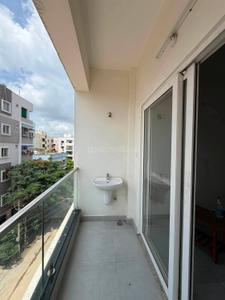 Balcony Image of 945 Sq.ft 1 BHK Apartment / Flat for rent in Gachibowli Hyderabad for Rs. 25500