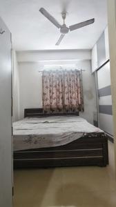 Bedroom Image of 910 Sq.ft 1 BHK Apartment / Flat for rent in Makarba Ahmedabad for Rs. 22000