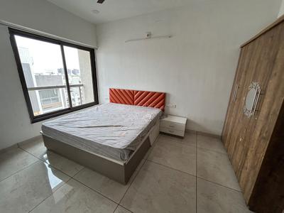 Bedroom Image of 2124 Sq.ft 3 BHK Apartment / Flat for rent in Shubhaarambh Shilp Serenity, Sargasan Gandhinagar for Rs. 30000