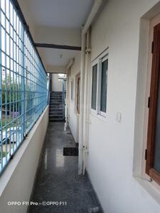Balcony Image of 400 Sq.ft 1 BHK Apartment / Flat for rent in Kartik Nagar Bengaluru for Rs. 15000