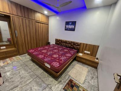 Bedroom Image of 600 Sq.ft 1 BHK Apartment / Flat for rent in JRK Ghanshyam Castle, Shri Nagar Indore for Rs. 18000
