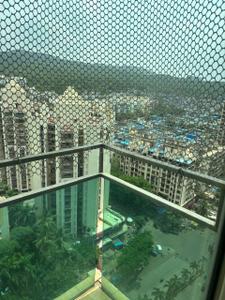 Balcony Image of 1400 Sq.ft 3 BHK Apartment / Flat for sale in Lokhandwala Whispering Palms Xxclusives, Kandivali East Mumbai for Rs. 37200000