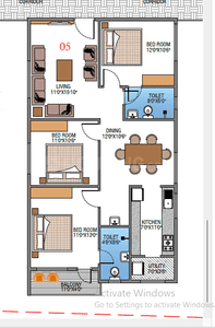 Image of 1300 Sq.ft 3 BHK Apartment / Flat for sale in Banaswadi, Bengaluru for Rs. 15000000