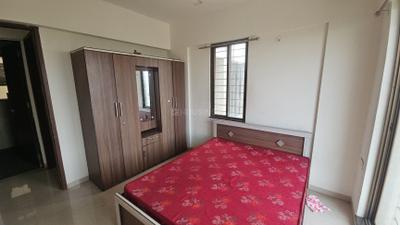 Bedroom Image of 1450 Sq.ft 3 BHK Apartment / Flat for rent in Parksyde Homes, Hanuman Nagar Nashik for Rs. 24000