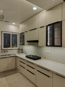 Kitchen Image of 3300 Sq.ft 4 BHK Villa for rent in ICG Golconda, Tigaria Badshah Indore for Rs. 50000