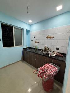 Kitchen Image of 610 Sq.ft 1 BHK Apartment / Flat for rent in Tingre Nagar Pune for Rs. 23000