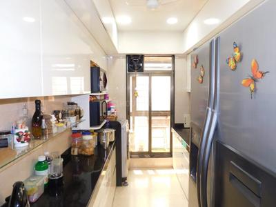 Kitchen Image of 770 Sq.ft 2 BHK Apartment / Flat for sale in H K Pujara Builders HK Pujara Chitralekha Herritage, Andheri West Mumbai for Rs. 31000000