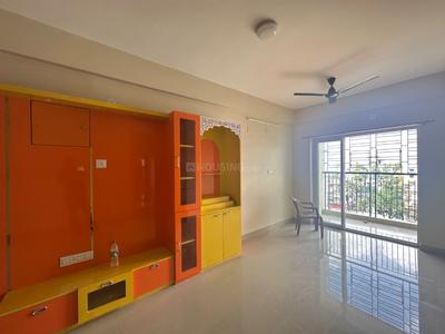 Bedroom Image of 1300 Sq.ft 3 BHK Apartment / Flat for rent in Chinar Park Kolkata for Rs. 25000