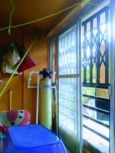 Balcony Image of 1405 Sq.ft 2 BHK Apartment / Flat for sale in Dev Apartments, Belghoria Kolkata for Rs. 6500000