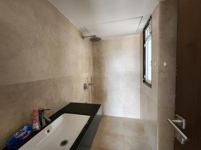 Bathroom Image of 700 Sq.ft 1 BHK Apartment / Flat for rent in Lodha Belmondo, Gahunje Pune for Rs. 24000