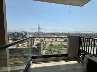 Balcony Image of 2000 Sq.ft 3 BHK Apartment / Flat for rent in M3M Skywalk, Sector 74 Gurgaon for Rs. 95000