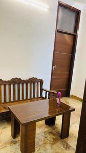 Bedroom Image of 450 Sq.ft 1 BHK Builder Floor for rent in Kotla Mubarakpur New Delhi for Rs. 20500