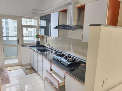 Kitchen Image of 1450 Sq.ft 2 BHK Apartment / Flat for rent in Brigade Gateway, Rajajinagar Bengaluru for Rs. 140000