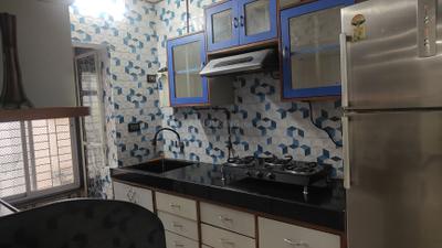 Kitchen Image of 1100 Sq.ft 2 BHK Apartment / Flat for rent in Ahuja Harbour Estate, Nerul Navi Mumbai for Rs. 75000