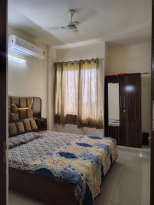 Bedroom Image of 1000 Sq.ft 2 BHK Apartment / Flat for rent in Shalimar Mannat Extension K1 To K4, Mohammadpur Chauki Lucknow for Rs. 30000