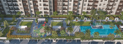 Image of 1043 Sq.ft 2 BHK Apartment / Flat for sale in Choice Que 914 Phase I, Mundhwa, Pune for Rs. 8900000