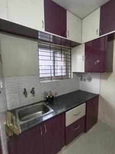 Kitchen Image of 800 Sq.ft 1 BHK Apartment / Flat for rent in Madhapur Hyderabad for Rs. 20000