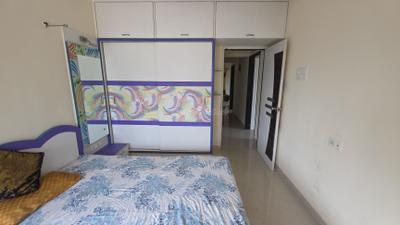 Bedroom Image of 1295 Sq.ft 3 BHK Apartment / Flat for rent in Radha Residency, Borivali East Mumbai for Rs. 75000