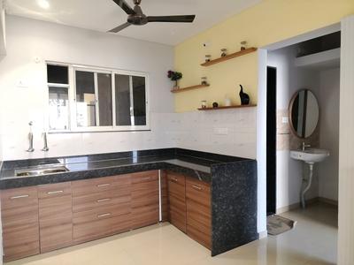 Kitchen Image of 1080 Sq.ft 2 BHK Apartment / Flat for sale in Mayuri Adhinathpuram, Undri Pune for Rs. 4900000