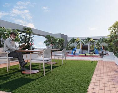 Image of 839 Sq.ft 3 BHK Apartment / Flat for sale in Saket Evara, Baranagar, Kolkata for Rs. 9100000