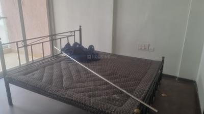 Bedroom Image of 1250 Sq.ft 2 BHK Apartment / Flat for rent in Pinnacle D Dreams, Nipania Indore for Rs. 23000