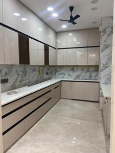 Kitchen Image of 1200 Sq.ft 3 BHK Builder Floor for rent in Sector 4 Rohini New Delhi for Rs. 55000