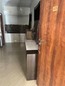 Kitchen Image of 746 Sq.ft 1 RK Builder Floor for rent in Vishnu Puri Colony Indore for Rs. 8000