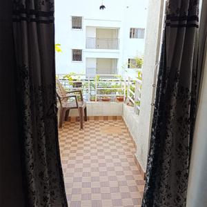 Balcony Image of 670 Sq.ft 1 BHK Apartment / Flat for sale in Kiwale Pune for Rs. 3500000