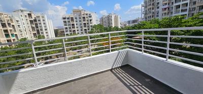 Balcony Image of 600 Sq.ft 1 BHK Apartment / Flat for rent in Mittal Sun Universe, Narhe Pune for Rs. 20511