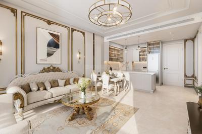 Living Room Image of 387 Sq.ft 1 RK Apartment / Flat for sale in Dubai South Dubai for Rs. 18449390