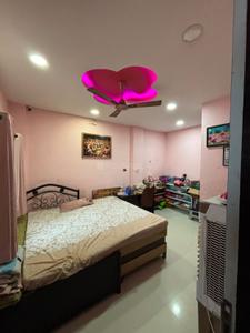 Bedroom Image of 1100 Sq.ft 2 BHK Builder Floor for rent in Mirchandani Shalimar Swayam, Bhangarh Indore for Rs. 25000